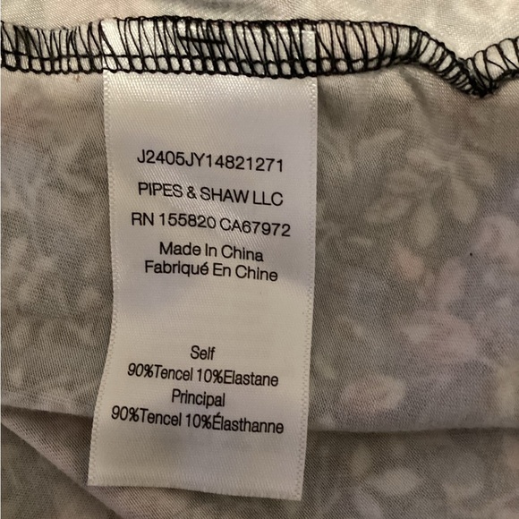 Veronica Beard Size XL Black Multicolor Floral Long Sleeve Dress - Picture 14 of 14